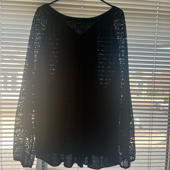torrid Tops - Elegant Black Lace Women's Top